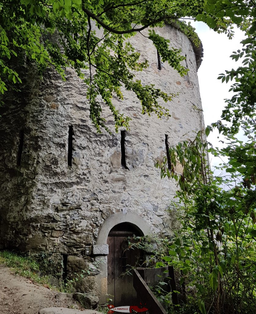 La tour Dufour proche du château de St-Maurice