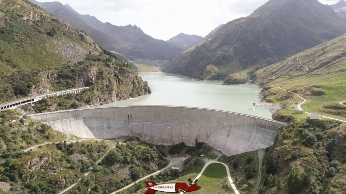 Le barrage des Toules - Forts militaires de Suisse Romande