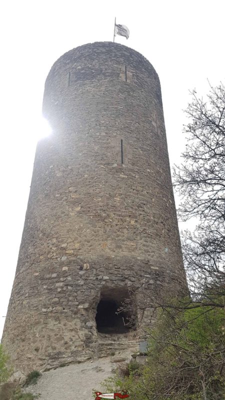 La Tour Bayard du château de Saillon