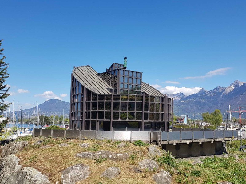 Miniature du restaurant Kuklos de Leysin au Swiss Vapeur Parc. Swiss Vapeur Parc, Le Bouveret, canton du Valais. Trains miniatures. Miniature du restaurant Kuklos de Leysin au Swiss Vapeur Parc. Swiss Vapeur Parc, Le Bouveret, canton du Valais. Trains miniatures.