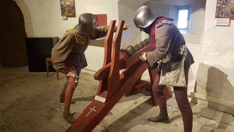 le musée de l'artillerie dans le château de Morges