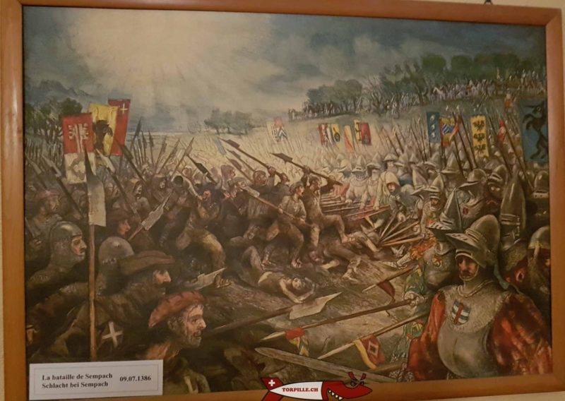 Tableau de la bataille de Sempach.