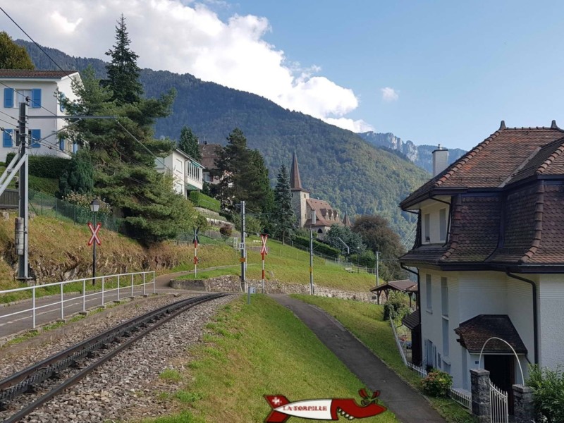 L'église protestante de Glion