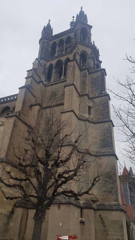 Le beffroi de la cathédrale de Lausanne
