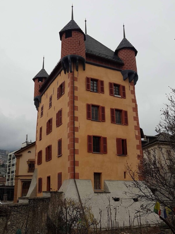 le château des vidomnes à Sierre le château des vidomnes à Sierre