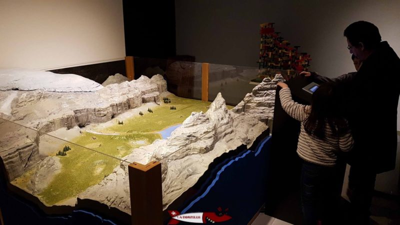 Maquettes mobiles au musée suisse de la spéléologie à chamoson