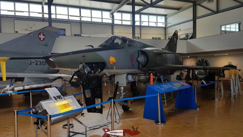 Mirage IIIRS au Musée de l’Aviation Militaire de Payerne Clin D'Ailes