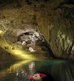 🚤🕸️ Lac Souterrain de St-Léonard