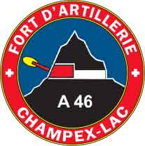 logo fort militaire d'artillerie de Champex-Lac