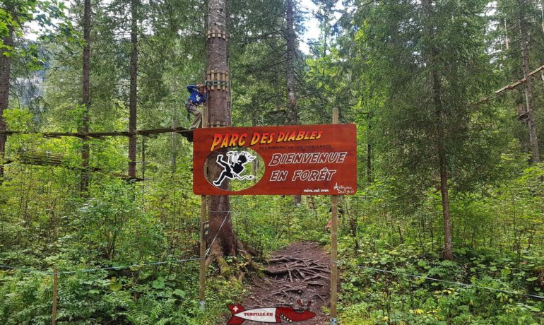 🌲 Accrobranche Parc des Diables – Les Diablerets