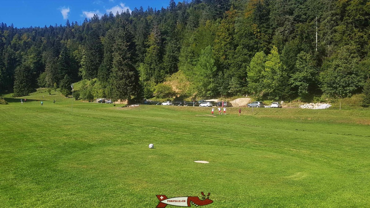 Un parcours de Swin Golf à Saint-Cergue.