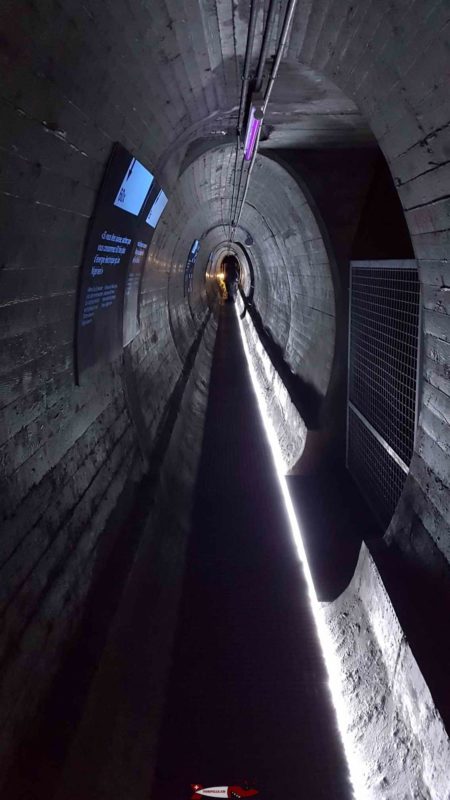 L'expo sur l'énergie dans le barrage de la Grande Dixence