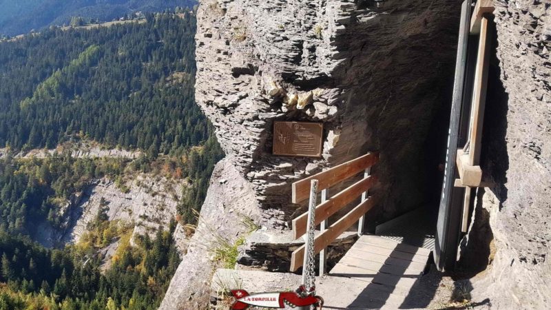 Tunnel de Mougerin au bisse de Savièse