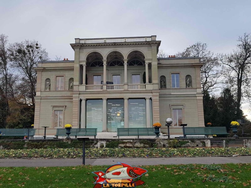 Le musée d'histoire des sciences de genève côté route