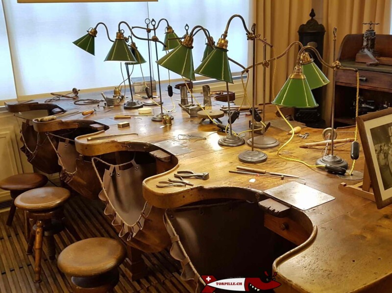 Des anciens postes de travail au patek philippe museum