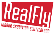 logo realfly indoor skydiving