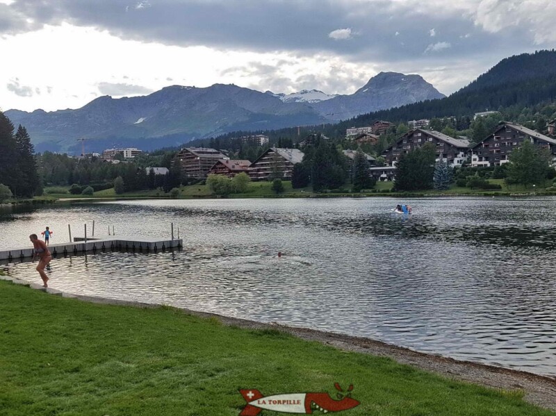 la plage du lac moubra