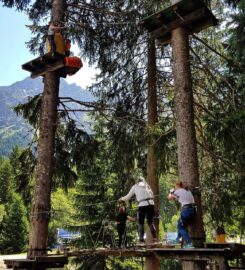 🌲 Accrobranche – Sentier Suspendu de la Fouly