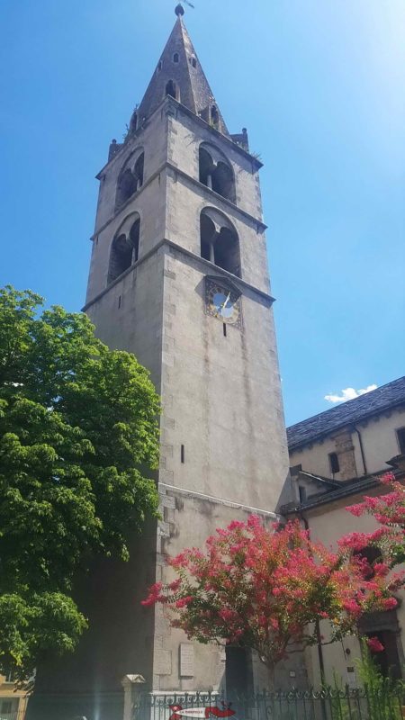 Le clocher de l'église Notre-Dame de la Visitation.