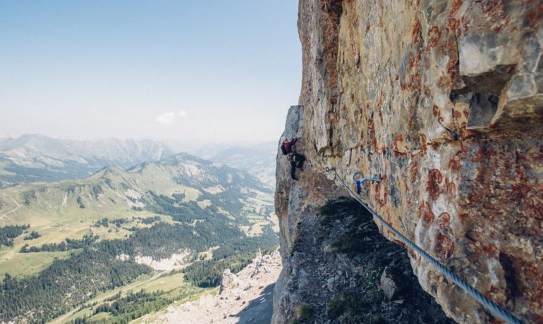 ⛰️ Via Ferrata du Rocher Jaune – Les Diablerets