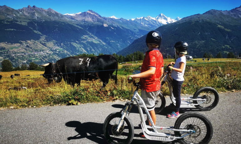 🛴 Trottinherbe à Thyon