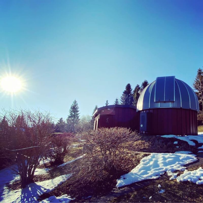 L'observatoire de Leysin.