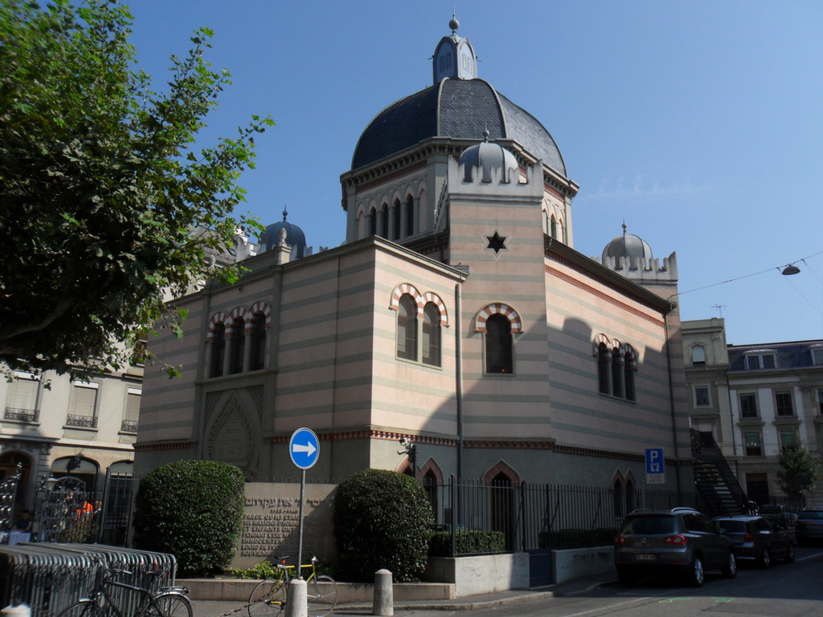 La synagogue Beth Yaacov de Genève.