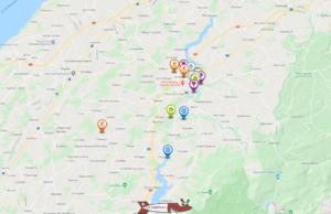 Carte interactive des activités dans la région de la Sarine