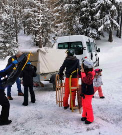 🛷 Piste de Luge d’Hiver des Mayens de Saxon