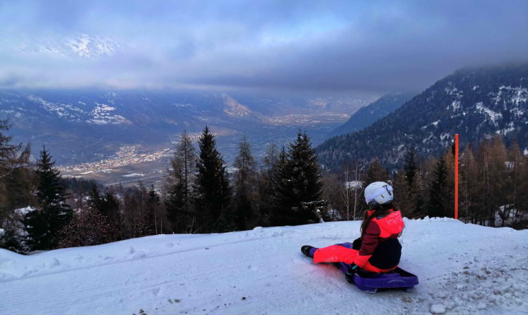 🛷 Piste de Luge d’Hiver des Mayens de Saxon
