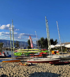 🌊🏖️ Base Nautique et Plage Les Vikings – Yvonand