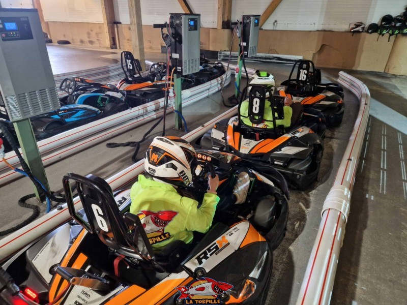 Les kartings électriques de Bassecourt.