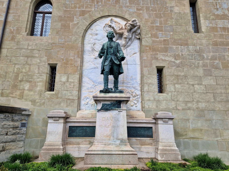 La statue du Major Davel.