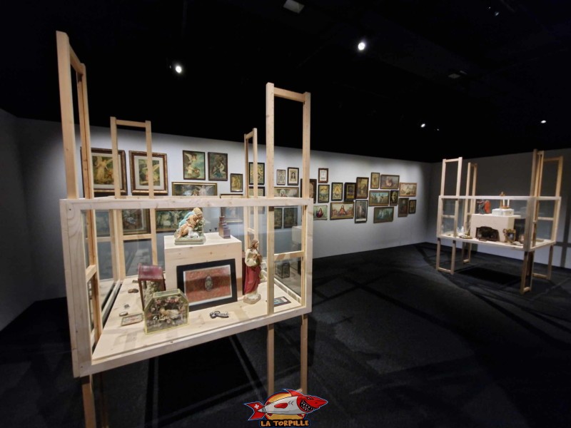 L'exposition temporaire du musée gruérien.