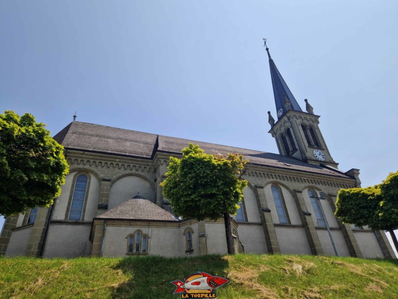 L'église Notre-Dame de la Nativité de Pont-la-Ville.