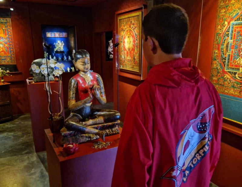 oeuvres d'art du Tibet Museum.