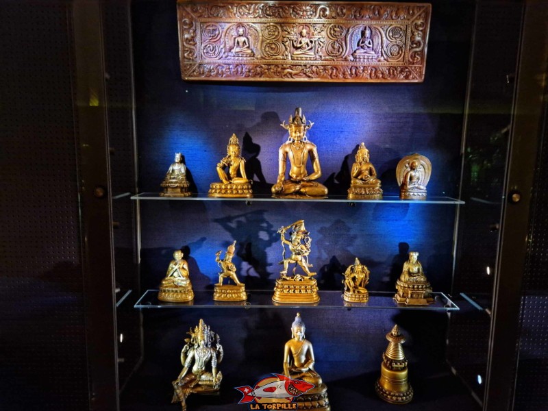 oeuvres d'art du Tibet Museum.