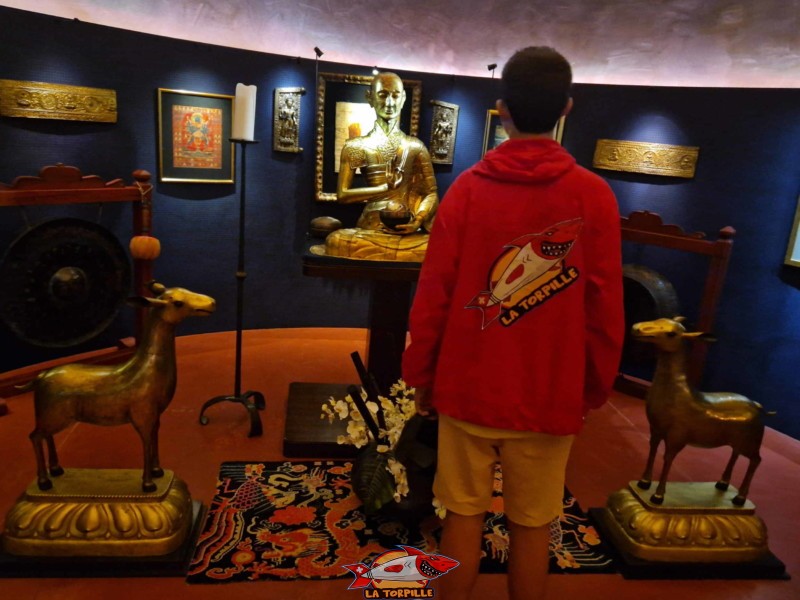 oeuvres d'art du Tibet Museum.