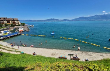 🏖️ Plage de la Bâtiaz – St-Gingolph