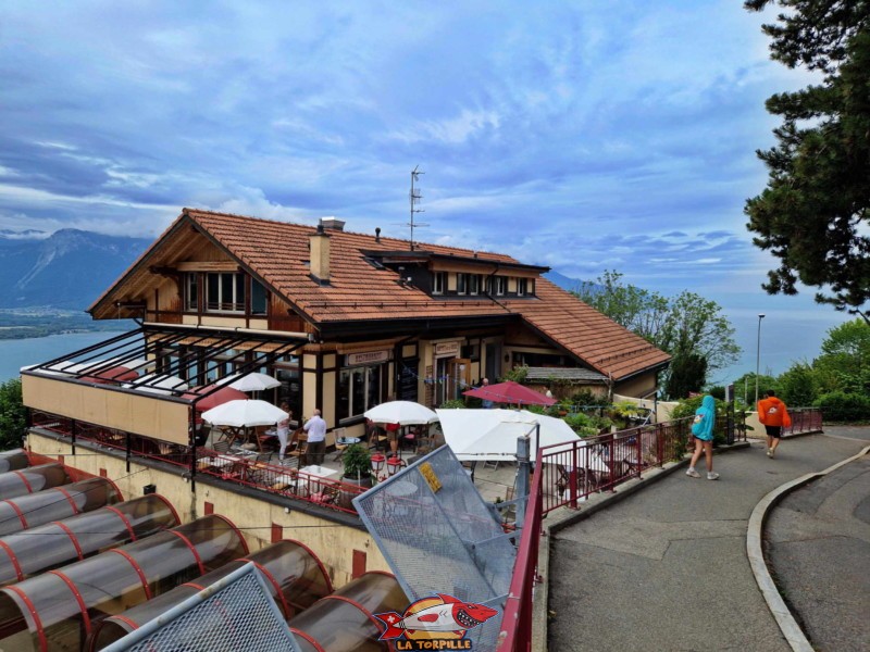 Le buffet de la gare de Glion. Gorges du chauderon, Montreux.