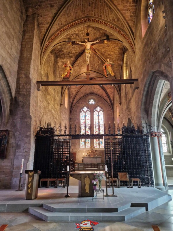 Chœur, collégiale de Romont