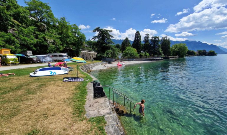 🏖️ Plage de la Maladaire – La Tour-de-Peilz