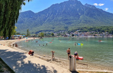 🏖️ Plage Rive Bleue – Le Bouveret