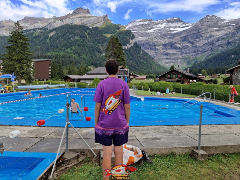 Bassin principal, Piscine Extérieure des Diablerets