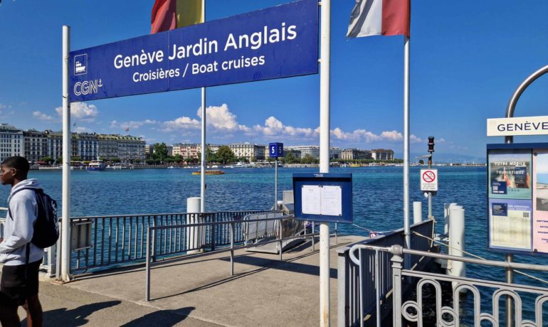🛳️ Débarcadère CGN du Jardin Anglais – Genève