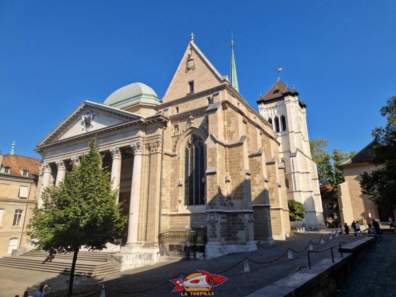 La cathédrale St-Pierre de Genève.