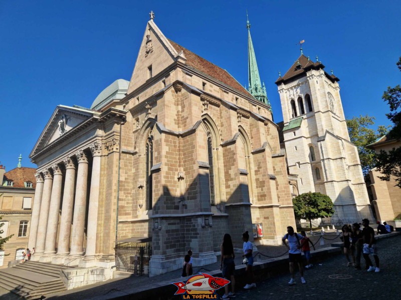 La cathédrale St-Pierre de Genève.