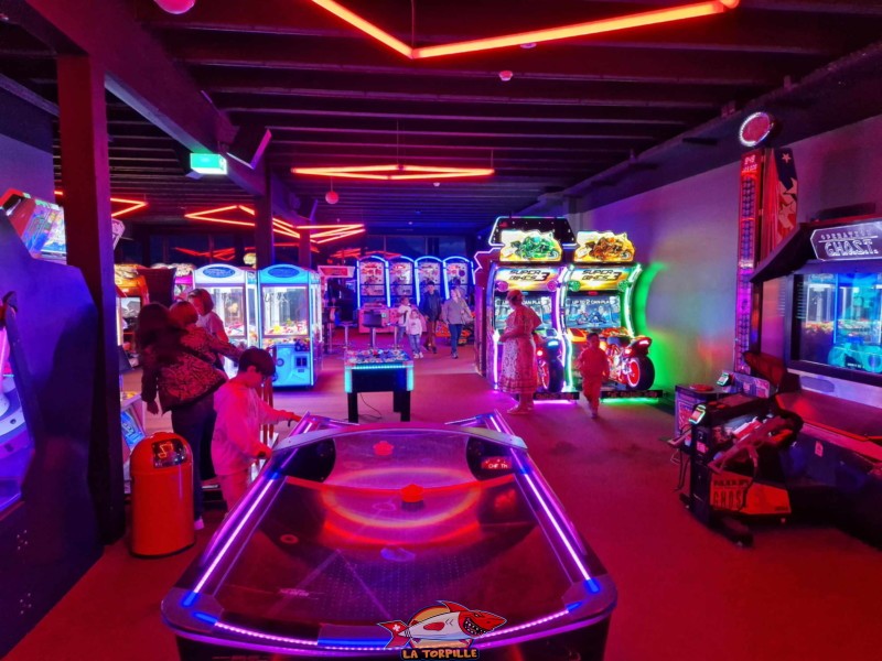 Jeux d'arcade, fun planet, villeneuve, rennaz