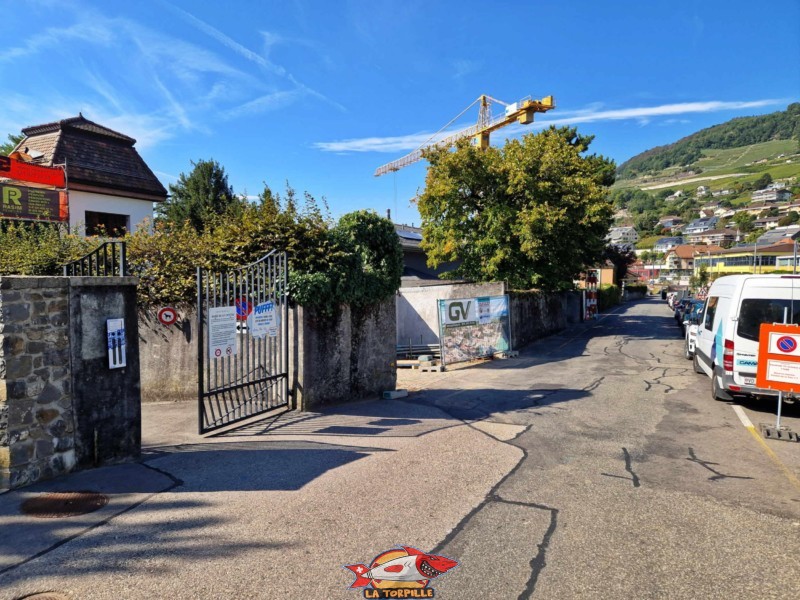 Accès, Bains de la Crottaz, plage de la grotte, corseaux, Riviera vaudoise