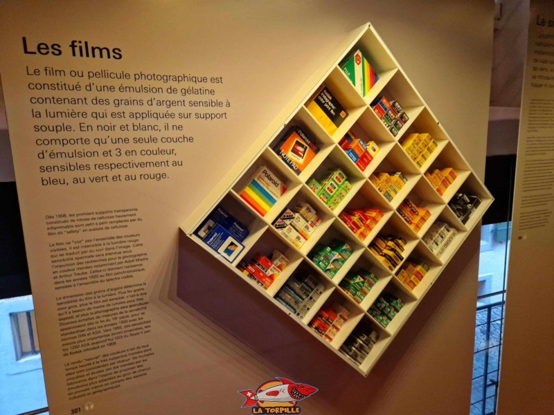 2e étage : Le siècle du film. Musée Suisse de l'Appareil Photographique - Vevey